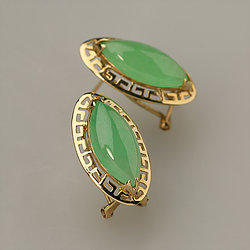 14K-gold-green-jade-Earring-036
