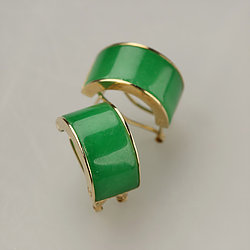 genuine-jade-band-Earring-057