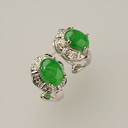 gold-diamond-jade-Earring-062