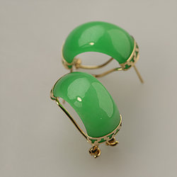 Interchangeable-gold-band-jade-earring-GJE8