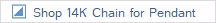 Shop 14K Chain for Pendant
