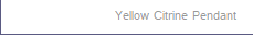 Yellow Citrine Pendant