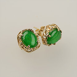 imperial jade earrings