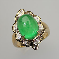 Jade Ring: Imperial Jade Ring - Jade Shop