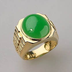 Green Jade Ring - Jade Shop