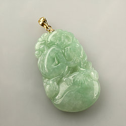 Jade Pendant: Green Jade Pendant - Jade Shop