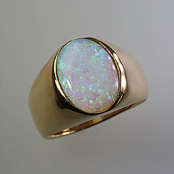 Fire Opal Ring - Jade Shop